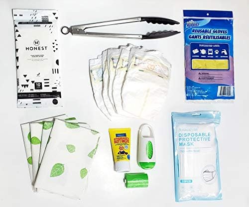 Alpha Zulu Baby Daddy Diaper Toolbelt filled with newborn essentials