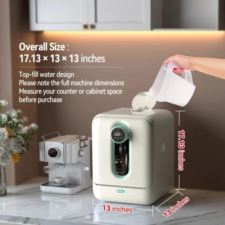 Iagreea pro cleaning machine open with bottle racks