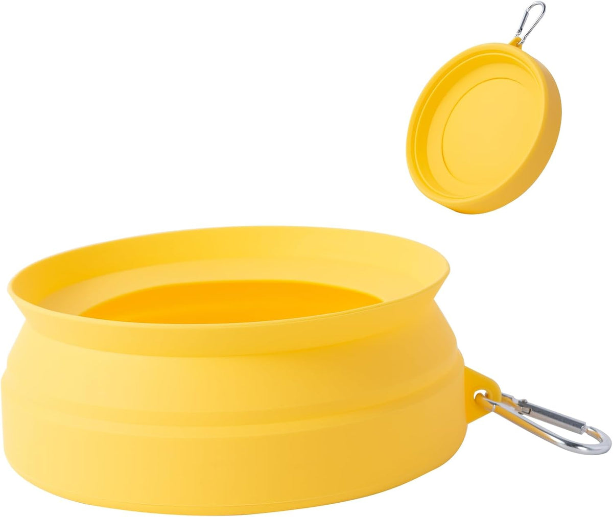 SLSON Spill Proof Dog Water Bowl for Cars,Collapsible No Splash Dog Travel Bowls Integrated Molding Portable Pet Bowl for Vehicle Road Trip Truck,RV,SUV,Boat Accessories (Cold Grey) - Image 10