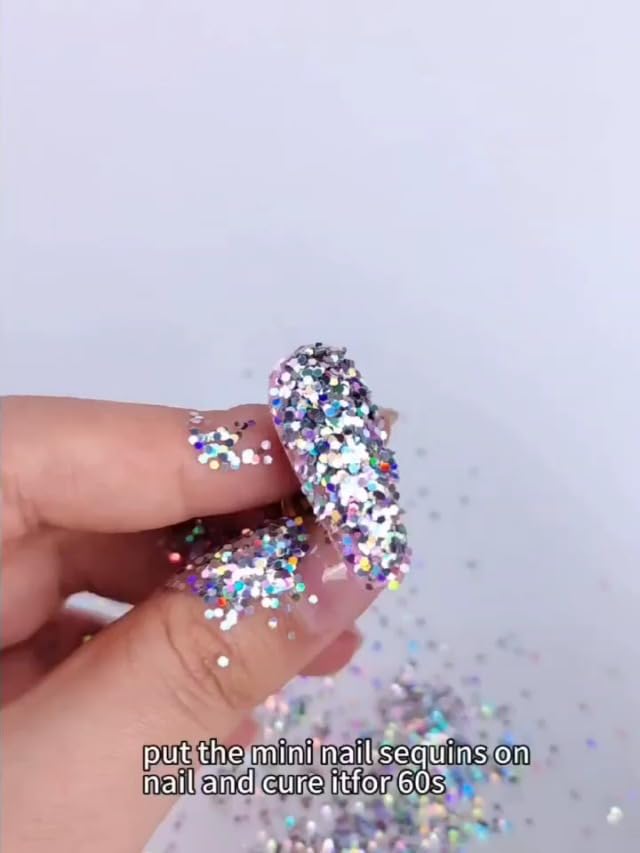 Professional UV LED cured nail gem glue by Finger Secret
