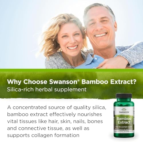 Non GMO gluten free vegan bamboo extract capsules for daily hair growth beauty routines