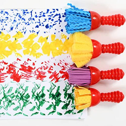 Packaging of the authentic USA imported READY 2 LEARN creative textured art tools set.