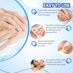 Full 50 count box of OMO USA imported fungal nail patches for long term care.