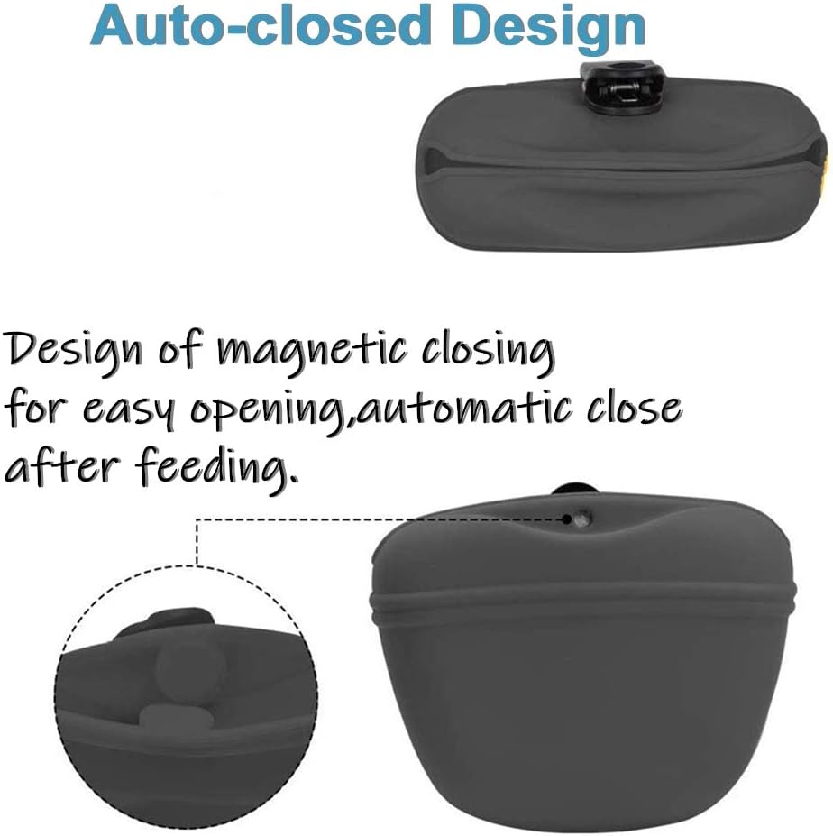 RoyalCare food grade silicone treat container turned inside out for cleaning