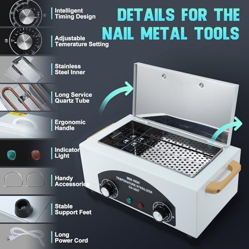 Smith Chu dry heat sterilizer control knobs and timer
