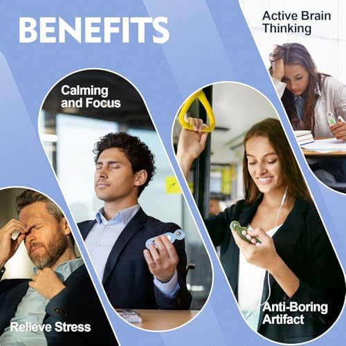 Authentic imported SMALL FISH quiet desk fidget toys packaging showing the complete premium four piece set