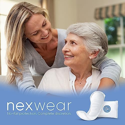 Nexwear imported thirty count incontinence pads box display