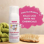 MagicMousse 4 Ounce bottle for pesticide free head lice removal