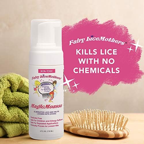MagicMousse 4 Ounce bottle for pesticide free head lice removal