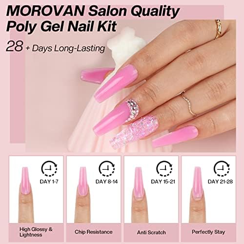 Slip solution bottle and base top coat bottles from the Morovan kit