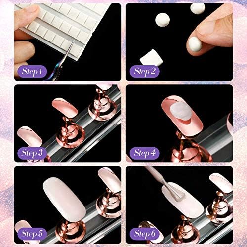 Professional nail art display stand for DIY design