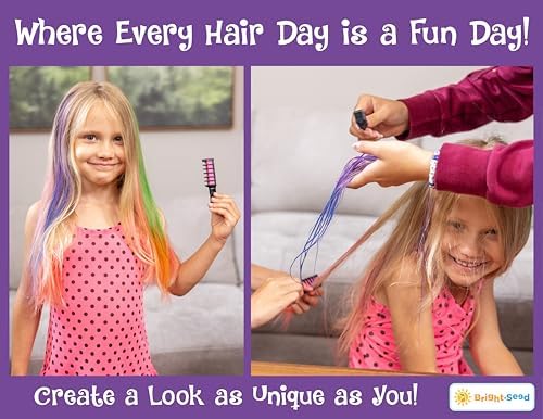 Bright Seed temporary hair dye kit for girls birthday gift