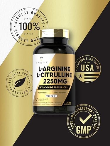 Carlyle 240 capsule bottle displayed alongside clean fitness and wellness environment elements.