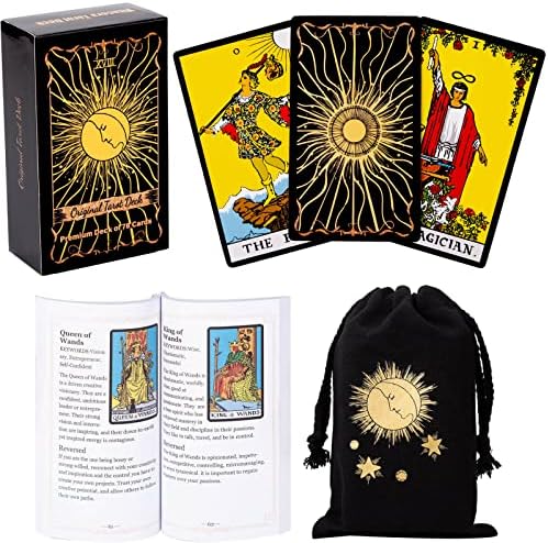 Vitacera 78 card tarot deck with classic Rider-Waite-Smith artwork