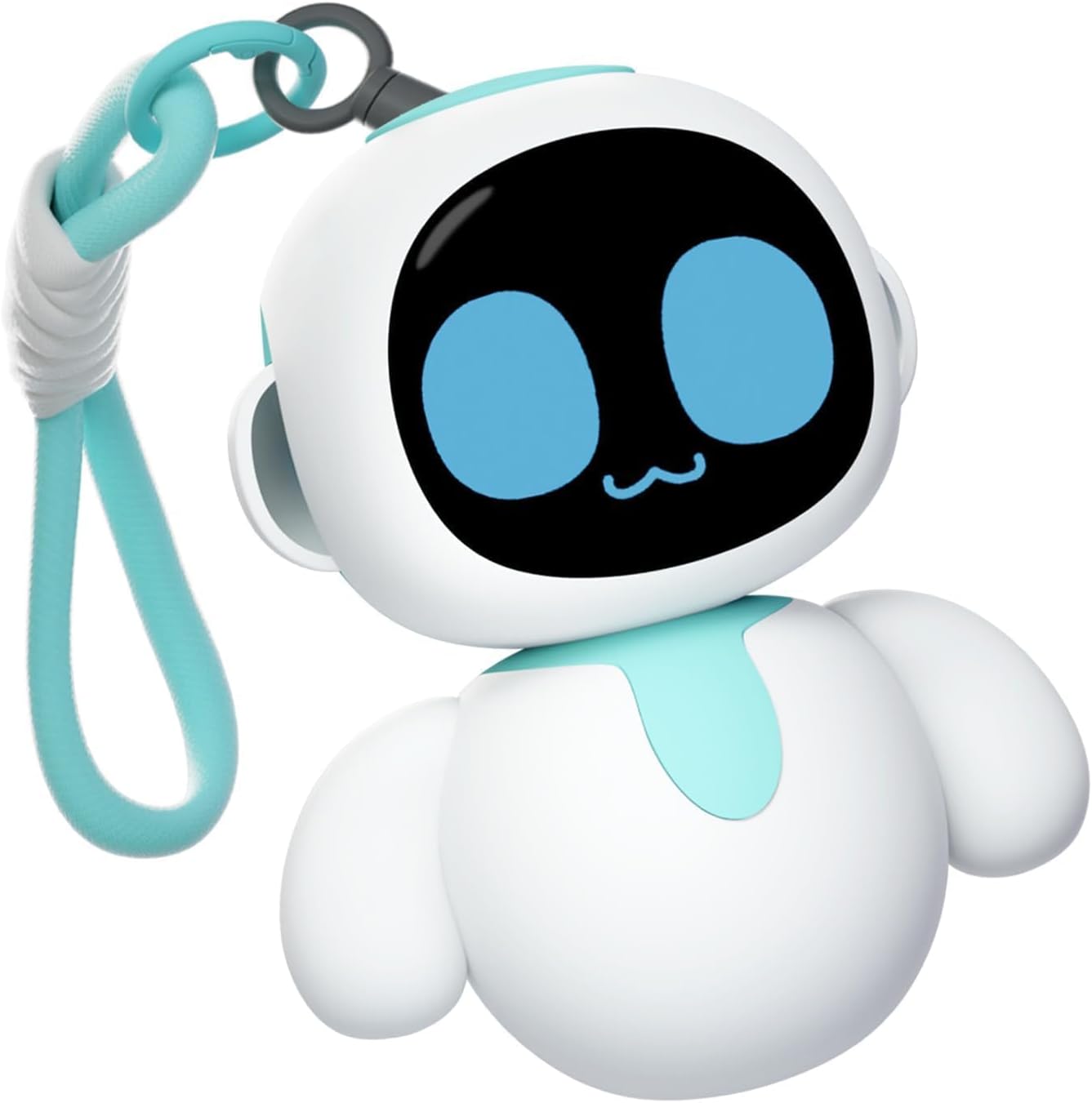 ENERGIZE LAB Eiliko Aquamarine - Your Tiny AI Charm Robot That Matches Every Daily Outfit, Fun Electronic Pendant Toys, for Couples and Best Friends. - Image 1