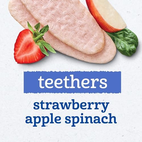 Gerber Graduates authentic imported teething wafers side view