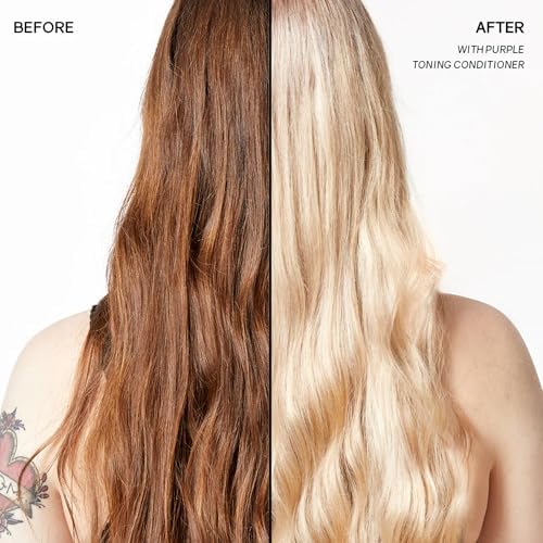 Overtone professional grade vegan hair bleach powder and developer bottle contents displayed together