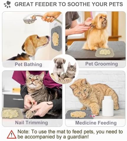 Azyh Licking Mat for Dogs and Cats cleaning