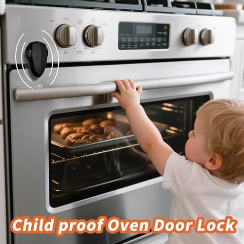 Kpng oven safety lock installed on kitchen appliance