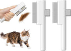 Marchul Cat Comb, Self-Cleaning Hair Remover Flea Comb for Long & Short Hair Pets, Cat Grooming Brush with Release Button & Metal Round Teeth for Massage, Shedding Tangles & Removal Loose Hairs - Image 9