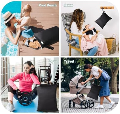Three pack Wegreeco wet dry bags for travel