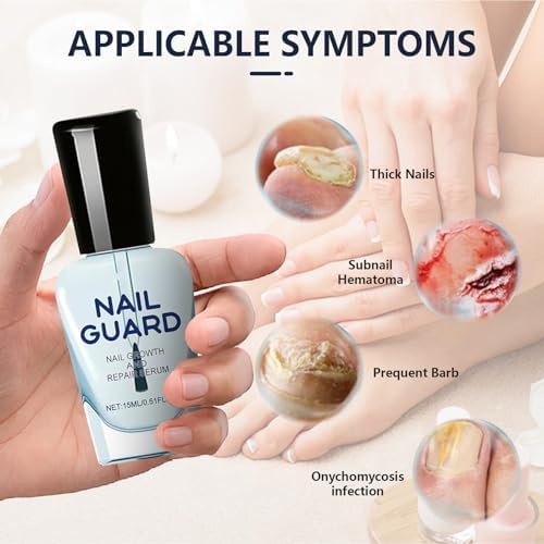 YFKEJI Onyxoguard serum providing assistance with healthy nail growth and repair