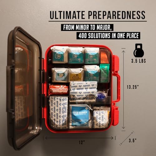 Everlit emergency kit being used for vehicle safety and disaster preparedness