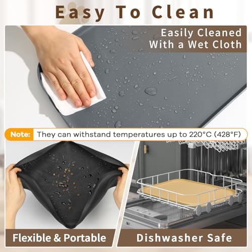 Smilool easy to clean silicone mat