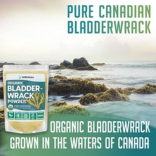 XPRS Nutra bladderwrack seaweed powder packaging details