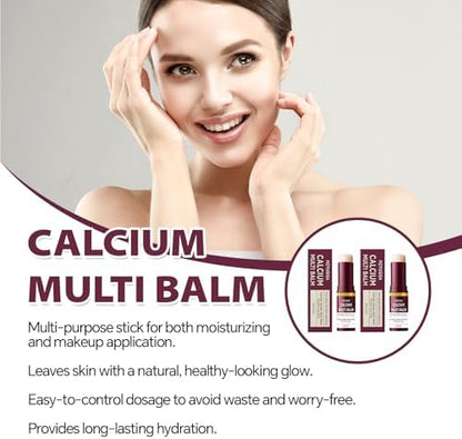 All in one collagen and elastin wrinkle repair stick used as a makeup base