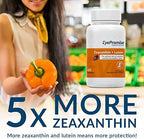 Nutritional facts panel on EyePromise eye vitamin bottle