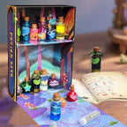 Close up of magical potion ingredients and accessories in Tidaljam kit