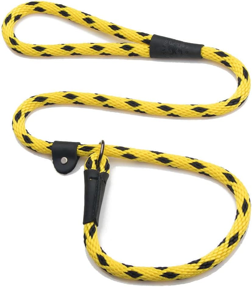 Mendota Pet Slip Leash - Dog Lead and Collar Combo - Made in The USA - Tan, 3/8 in x 6 ft - for Small/Medium Breeds - Image 14