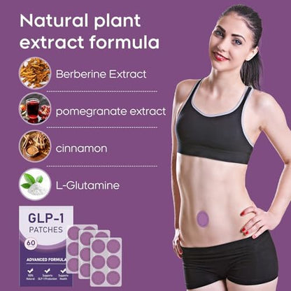 Ayojoy GLP-1 transdermal patches herbal formulation details.