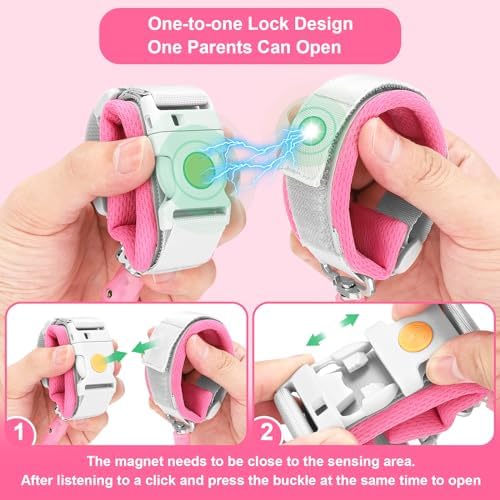 Close up of Accmor magnetic induction lock for toddler safety