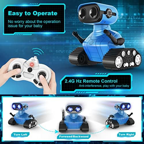 Hamourd robot tank tracks and remote control setup