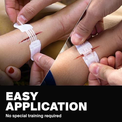 SurviveX zipstitch sutures packaging for first aid kit inclusion.