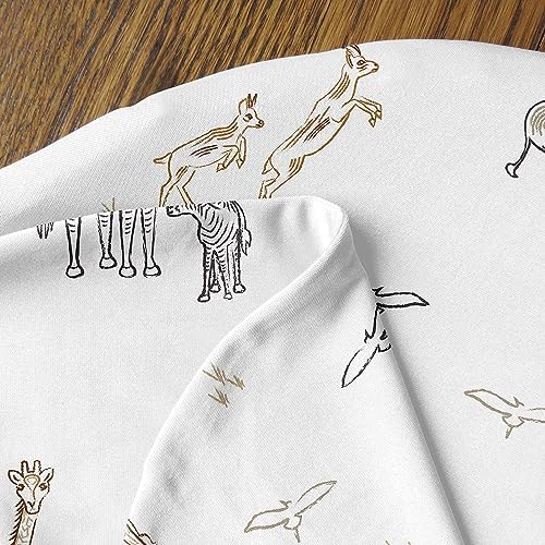 Soft jersey knit nursing pillow cover for baby feeding