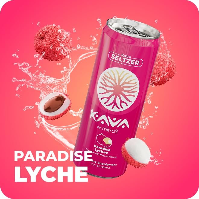 Premium non alcoholic alcohol alternative seltzer cans by Mitra9.