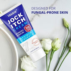 Soothing inner thigh and groin fungal infection treatment cream packaging