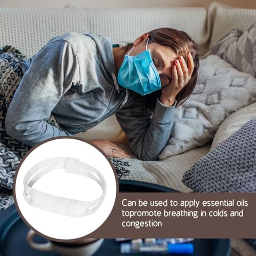 Soft cotton nasal sling bandage for secure dressing placement.