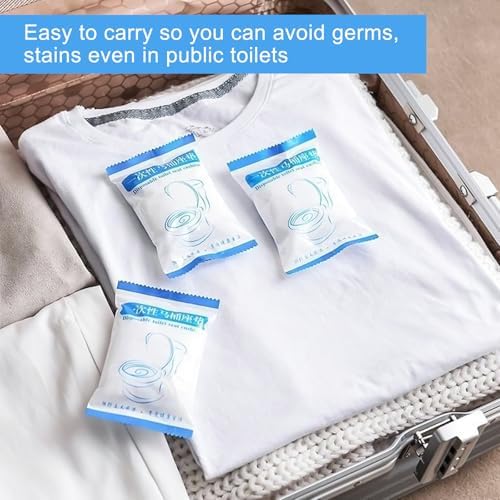 Zeckzoin disposable restroom liners application process for toddler potty training and maternal care.