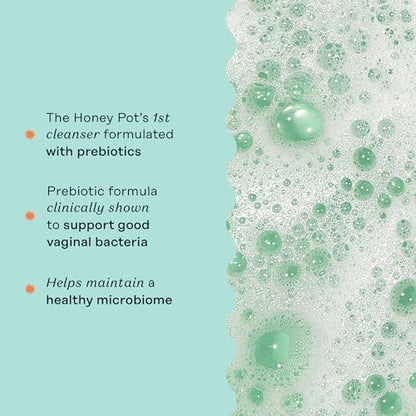 Dermatologist tested hypoallergenic vulva wash for daily intimate hygiene maintenance.