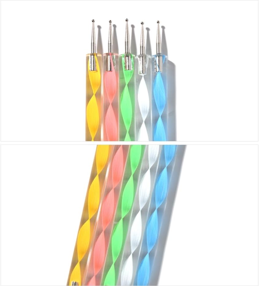 Acrylic handle design of Siyuwuro nail dotting tools