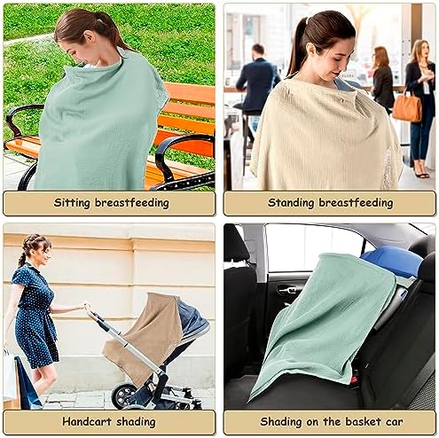 Ruiyue adjustable nursing cover folded for travel
