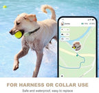 Oatxtorpor replacement pet locator clips designed for 4 cm wide dog collars