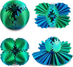 SANSGOUP mechanical gear sphere desk toy being rotated by hand for stress relief.