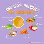 Cafe Nara chicken bone broth pack of six bottles