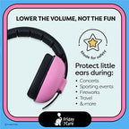 Side profile of Friday 7Care baby ear protection earmuffs