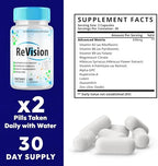 S.O Labs Revision Vitamin Capsules 3-pack packaging layout